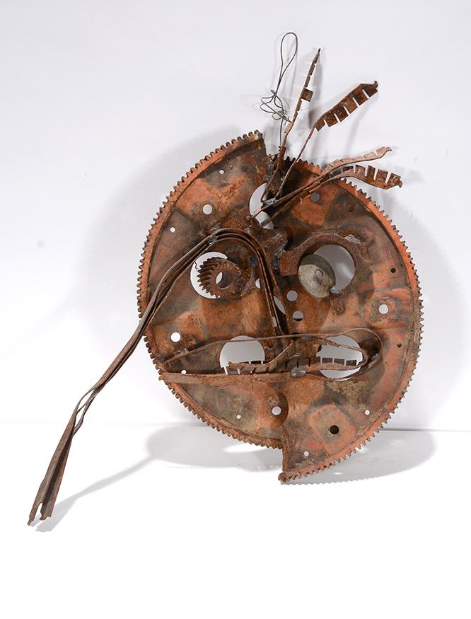 Charlie Lucas. Fly Wheel Mask. (1 of 2)