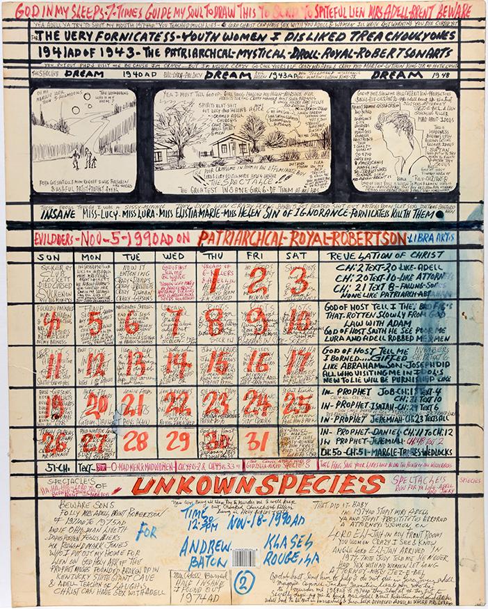 Royal Robertson. Warning Of Christ 2nd Coming. (1 of 2)