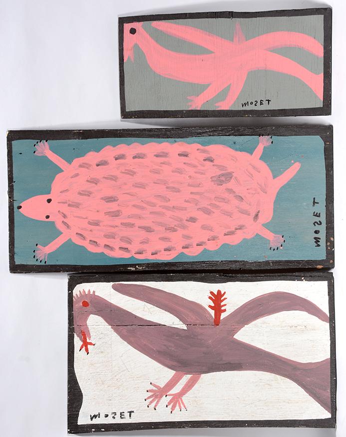 Mose Tolliver. 2 Birds & 1 Turtle. (1 of 1)