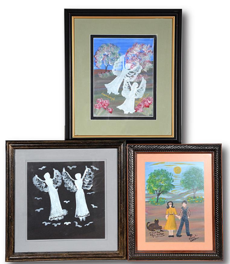 Annie Wellborn. 3 Original Works. (1 of 2)