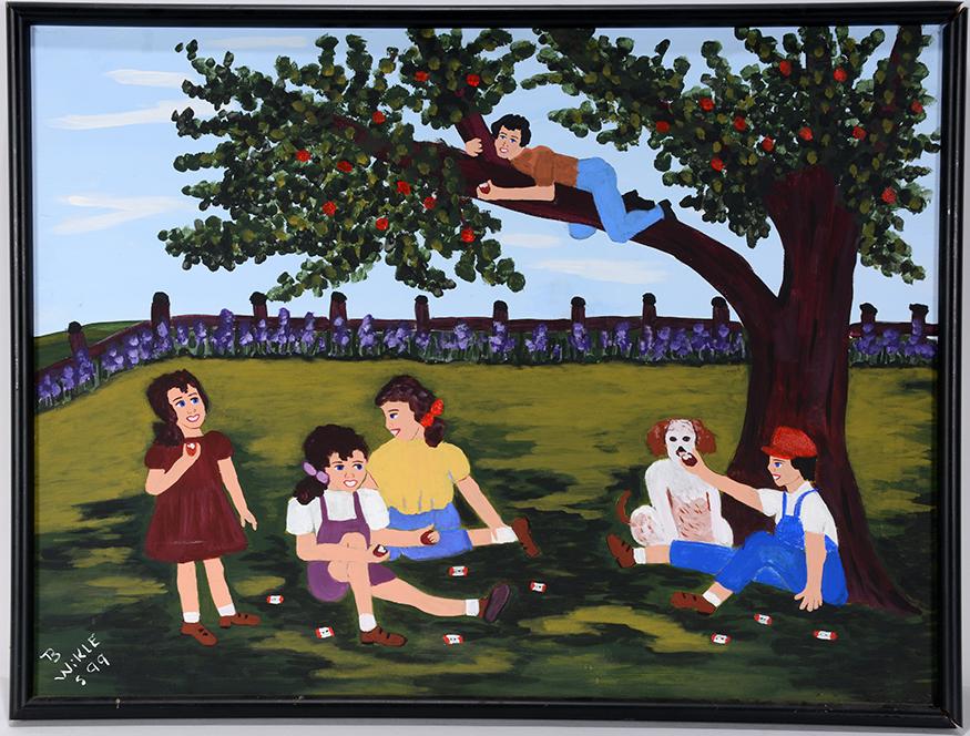 Barbara Wikle.  Apple Tree. (1 of 2)