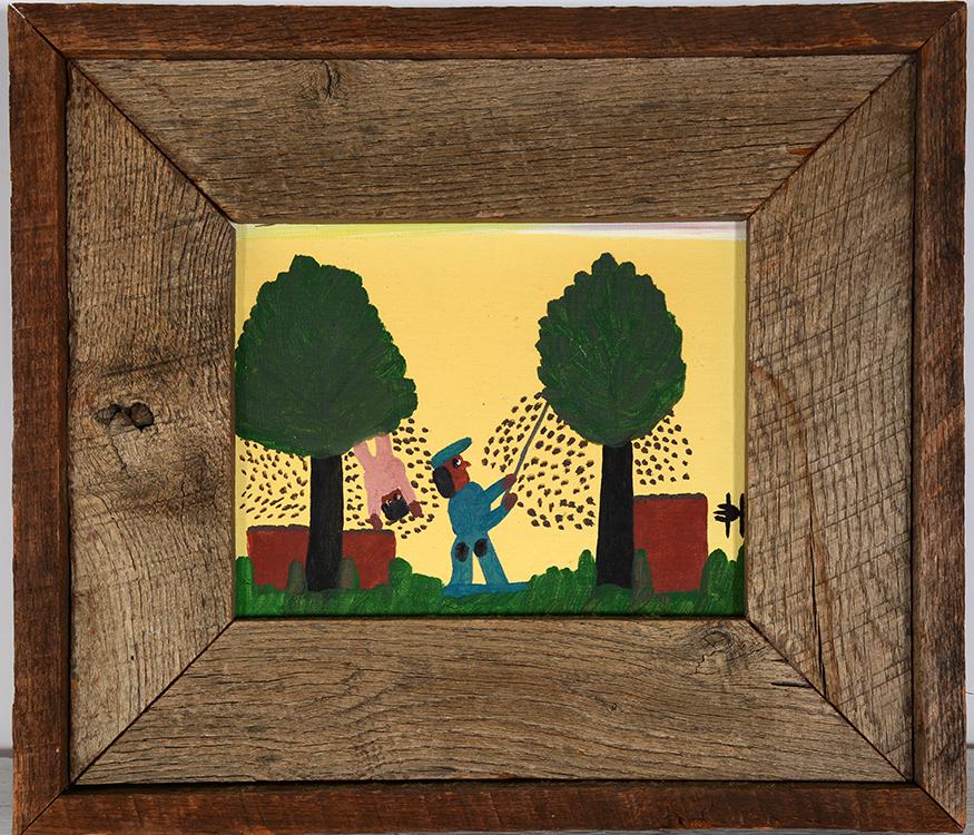 Frank Hunter. Pecan Picking Time. (1 of 2)