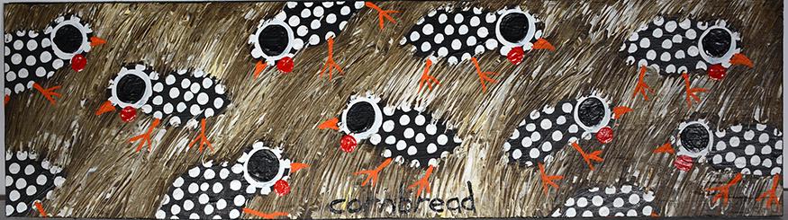 Cornbread Anderson. Guinea Hens. (1 of 1)