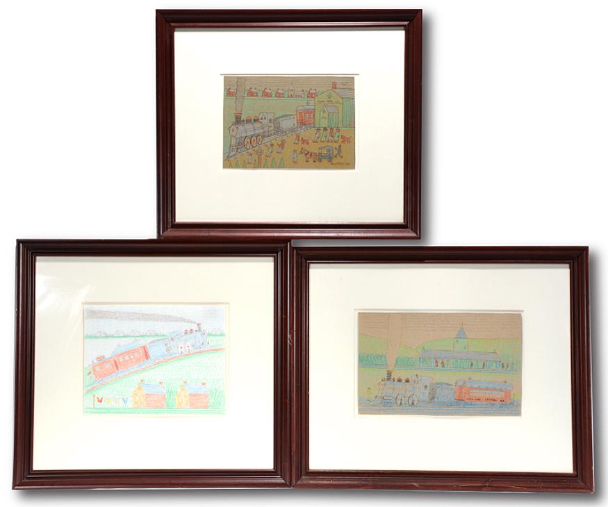 Jack Savitsky. 3 Original Drawings. (1 of 4)