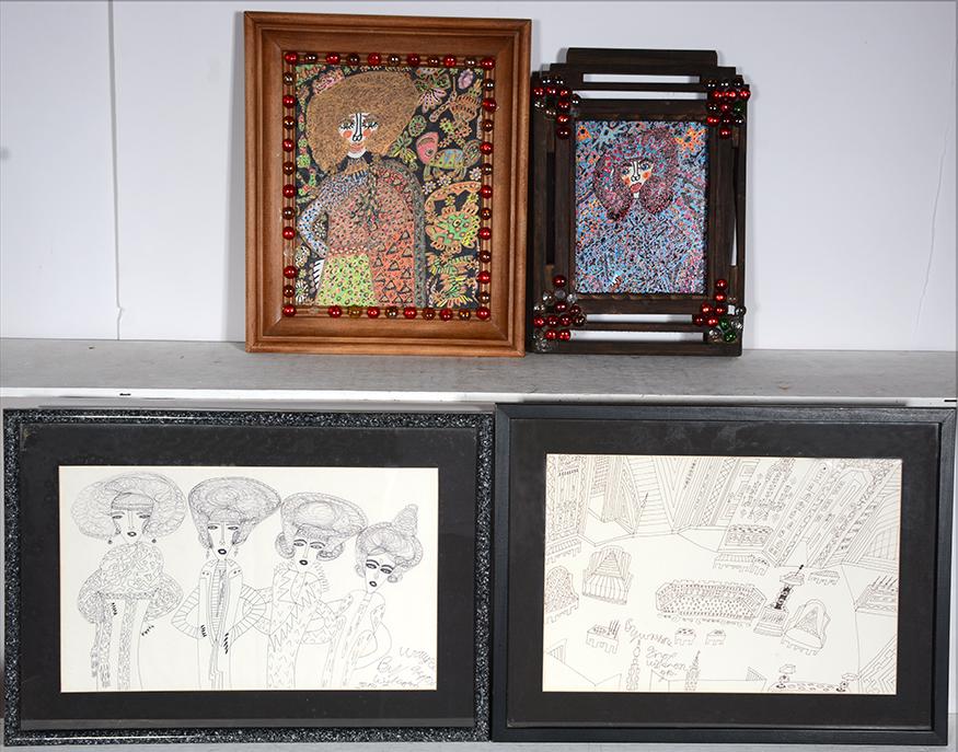 Knox Wilkerson. 4 Original Works. (1 of 3)