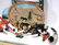 Minnie Adkins. Box Lot of Fun Artworks. - 3