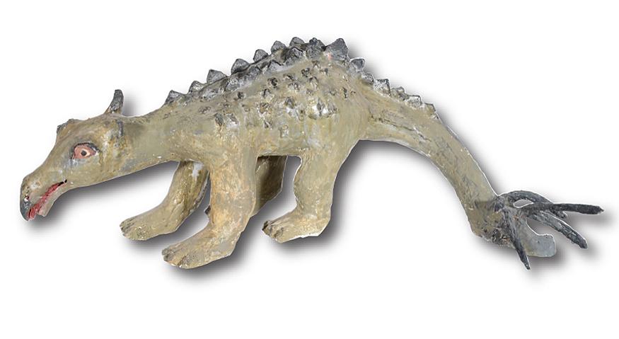 Minnie Black. Gourd Stegosaurus. (1 of 5)