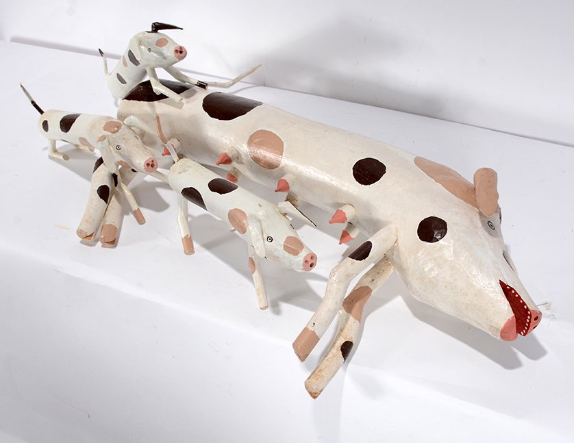 Calvin Cooper. Momma Pig & Piglets. (1 of 3)