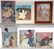 Black Joe Jackson. 6 Original Paintings.