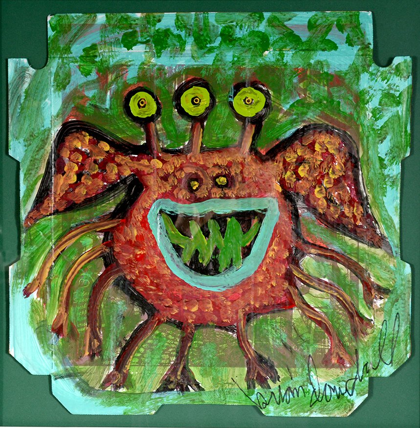 Brian Dowdall. Three-Eyed Crab. (1 of 3)
