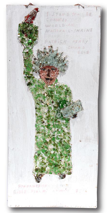 Baltimore Glassman. Statue Of Liberty. (1 of 2)