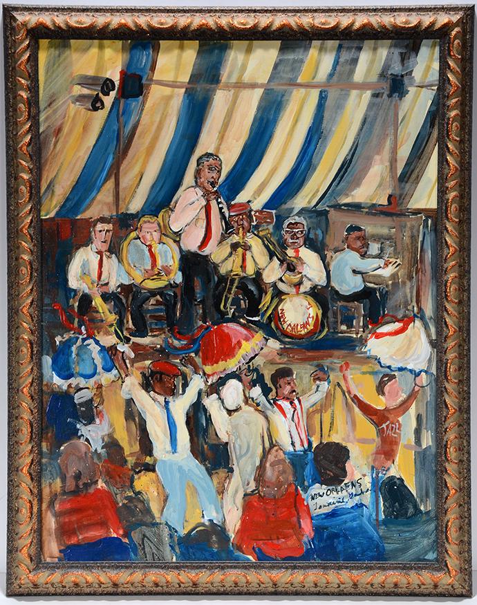 Lorraine Gendron. New Orleans Band. (1 of 2)