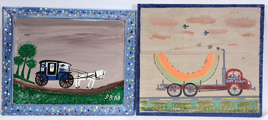 Sam McMillian & Mark Milestone. 2 Works. (1 of 1)