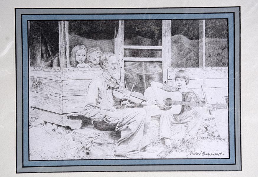 Willard Gayheart. Pickin’ With Grandpa. (1 of 1)