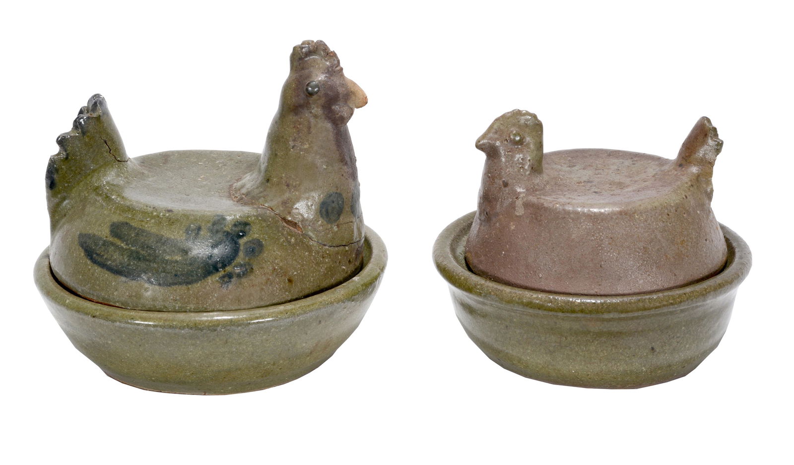Arie Meaders. Decorated Chicken Pots. (1 of 10)
