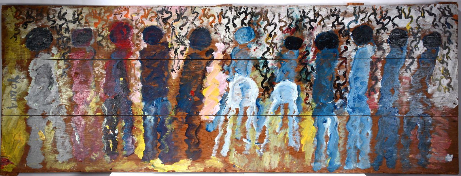 Purvis Young. Standing Figures & Horseback. (1 of 11)