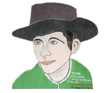 Howard Finster. Hank Williams, #1,207.