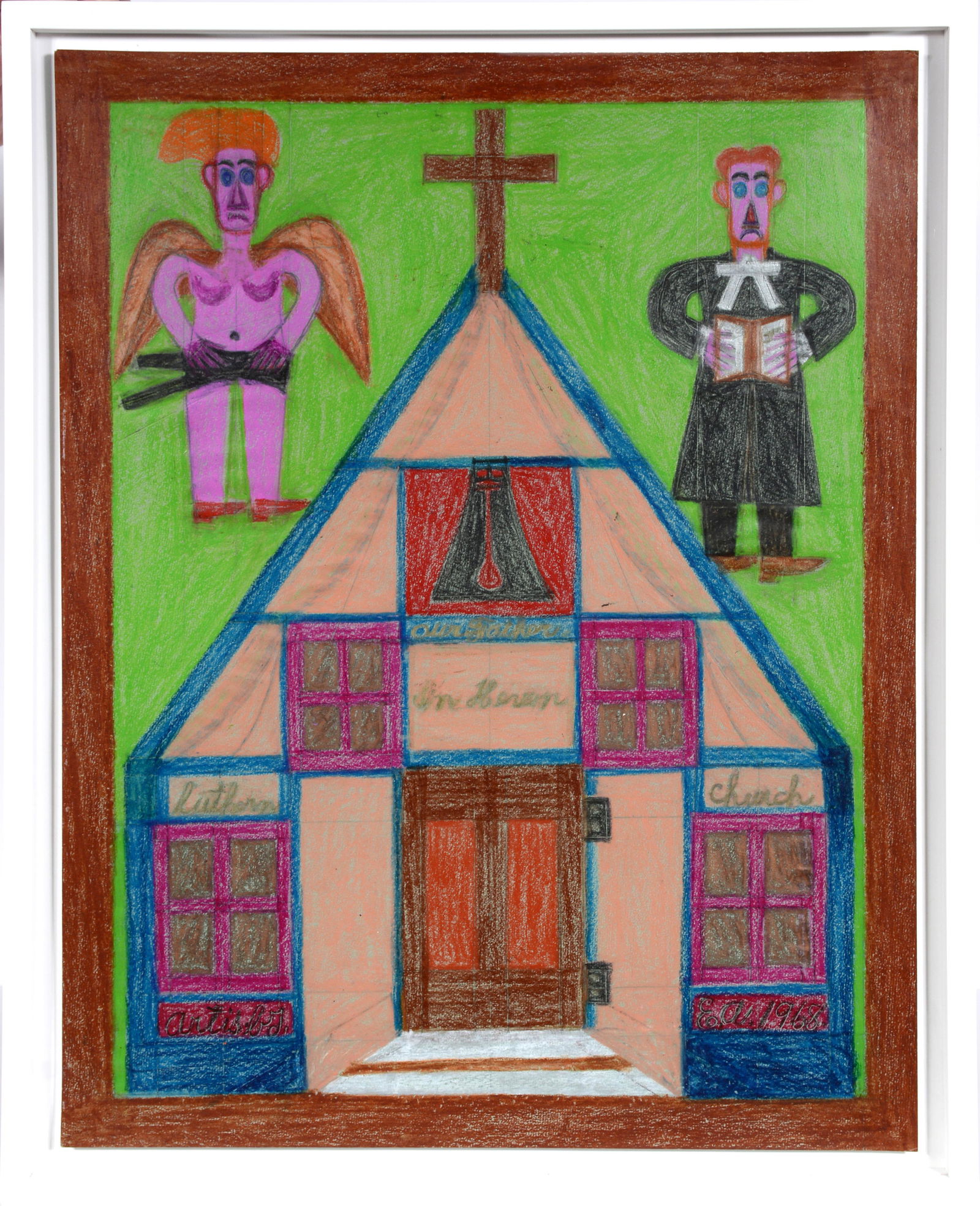 Eddie Arning. Angel & Preacher. (1 of 7)