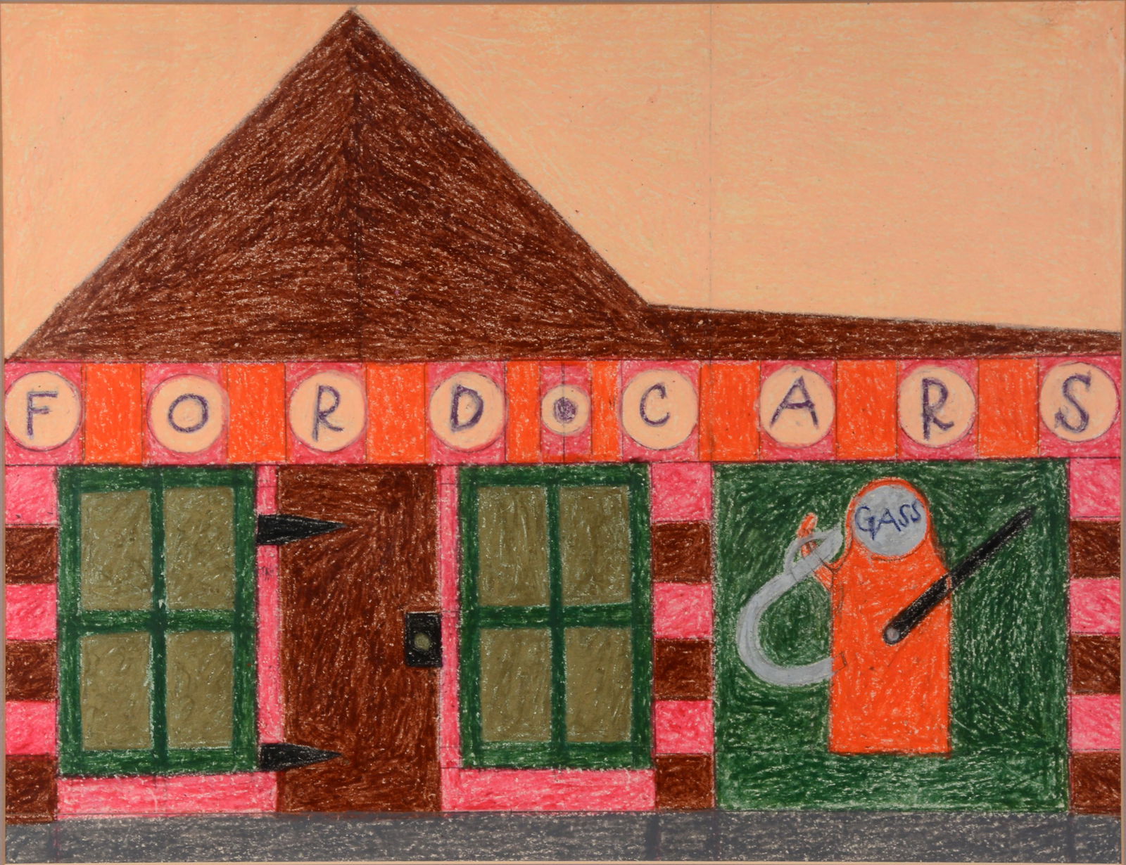 Eddie Arning. Ford Cars - Gas. (1 of 7)