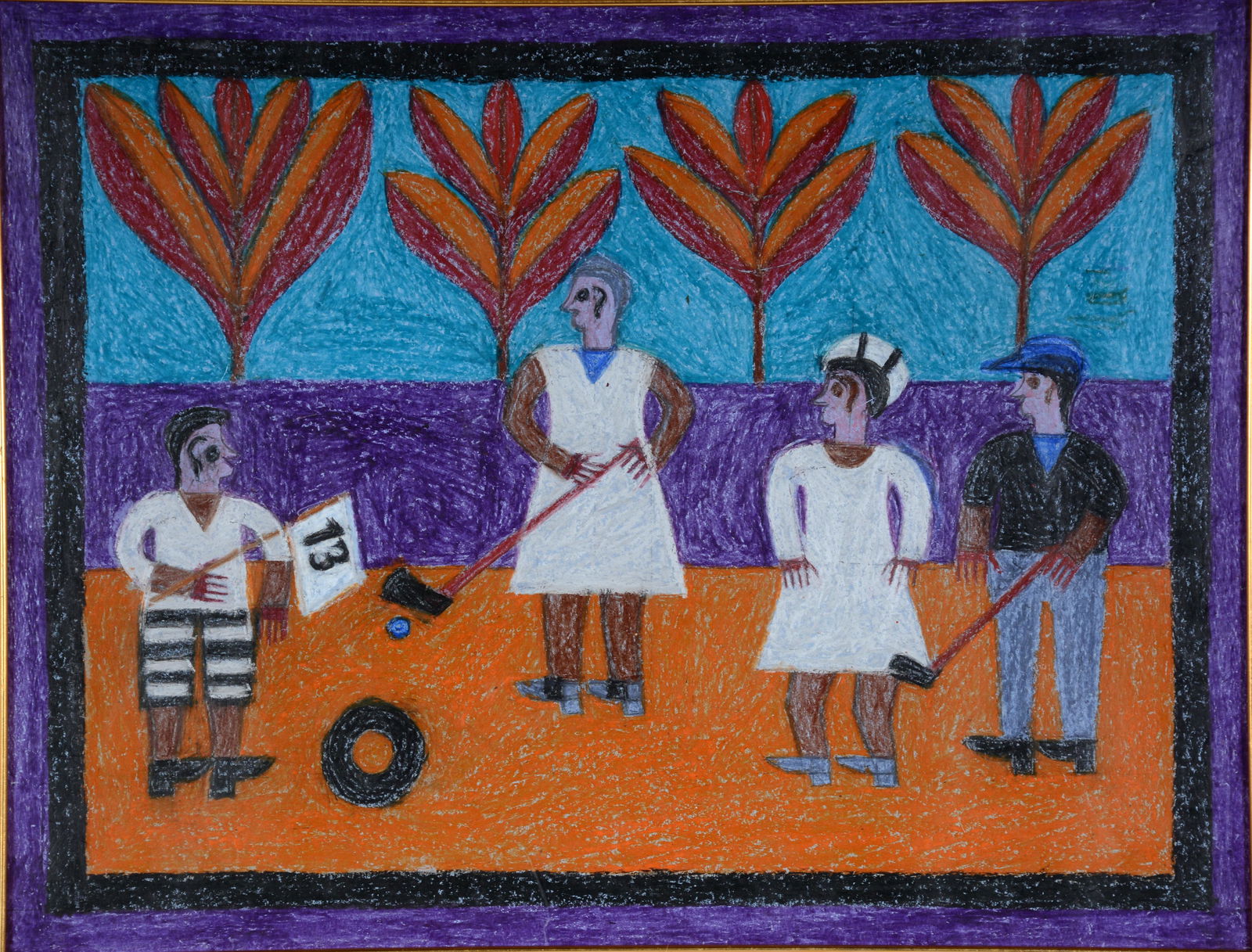 Eddie Arning. 13th Hole. (1 of 4)