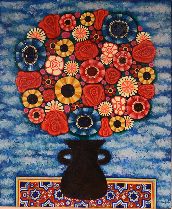 Rex Clawson. Flowers In A Vase. (1 of 5)