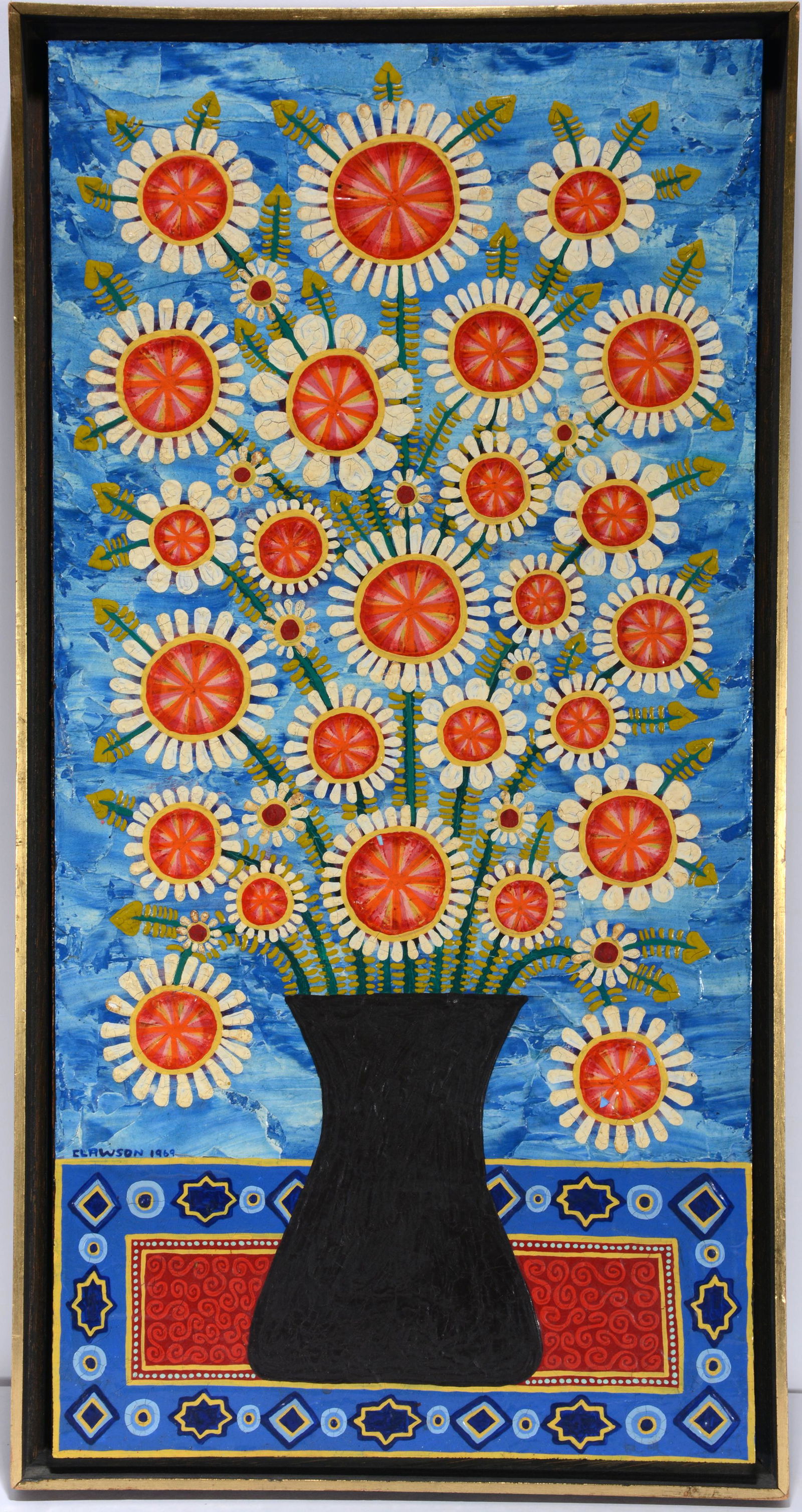 Rex Clawson. Flowers In A Vase. (1 of 5)
