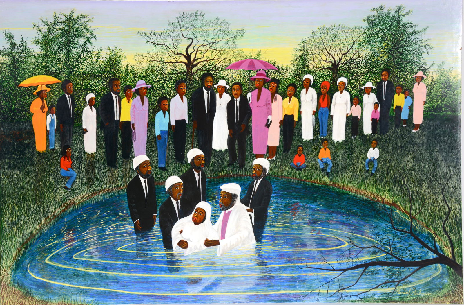 Marcel Stockman. Baptism. (1 of 6)