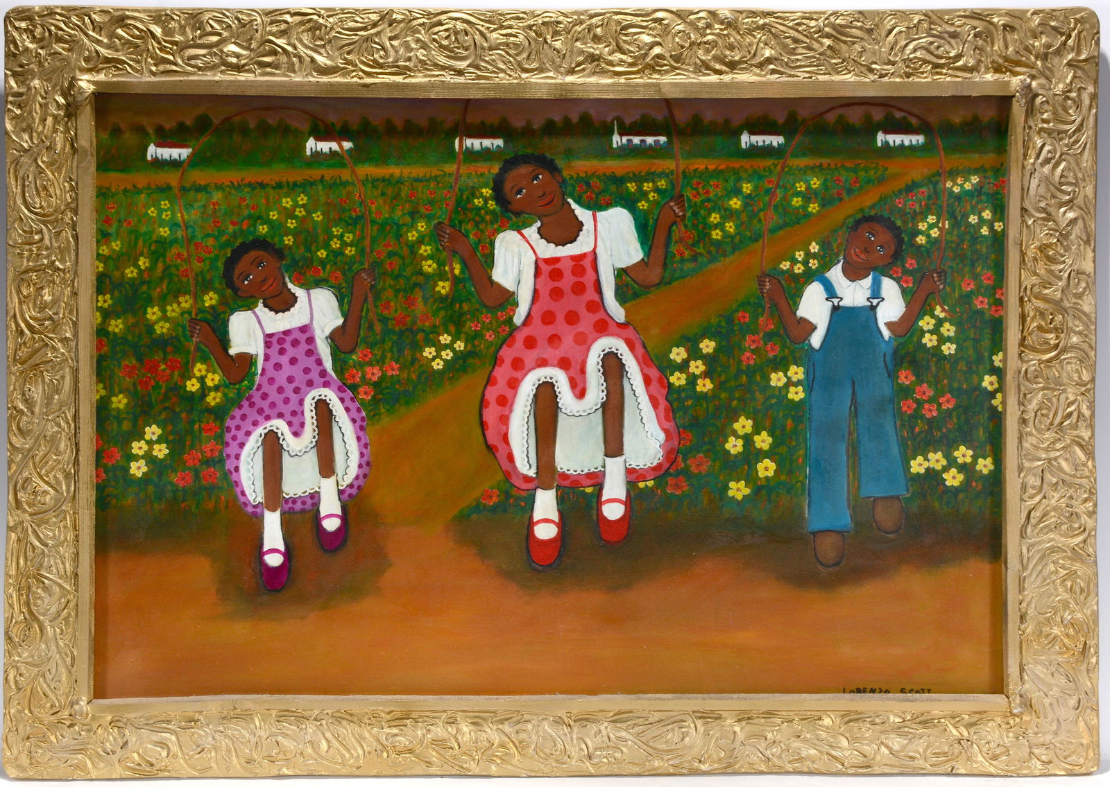 Lorenzo Scott. Children Skipping Rope. (1 of 7)