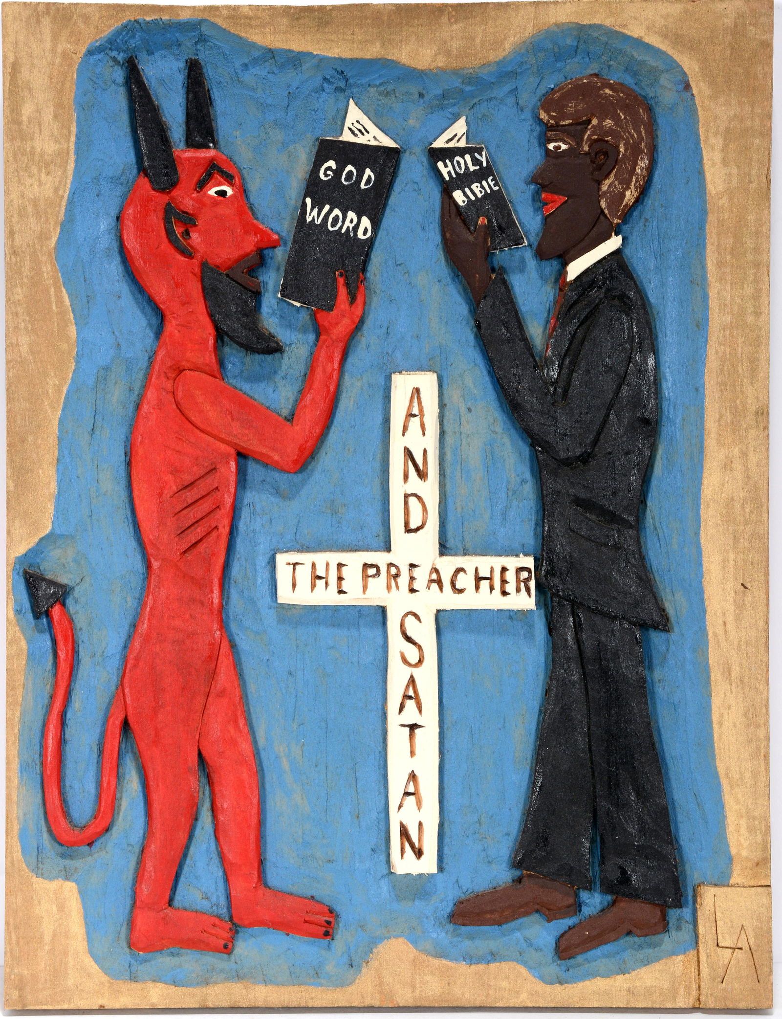 Leroy Almon. Preacher And Satan. (1 of 4)