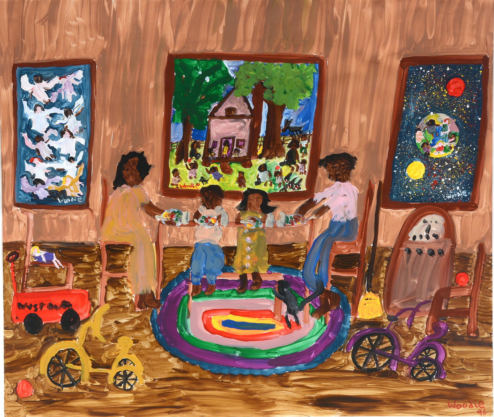 Woodie Long. Family Dinner. (1 of 6)