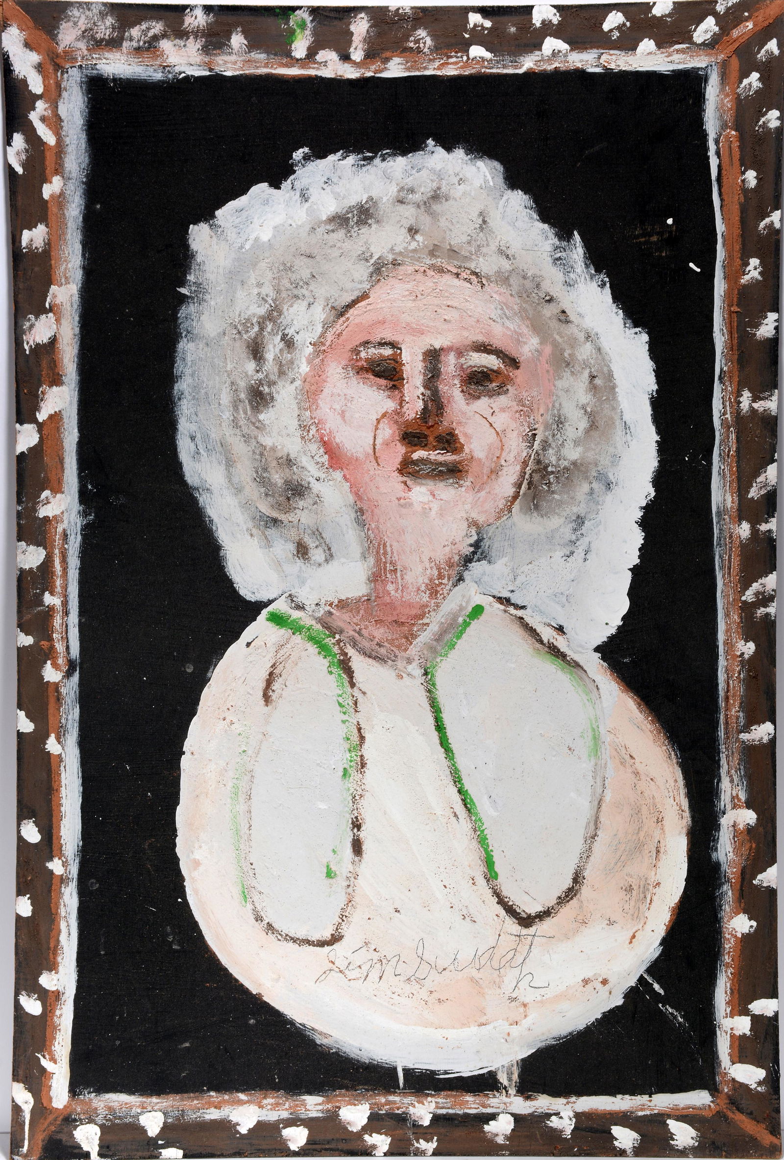 Jimmy Lee Sudduth. Old Cotton Head. (1 of 3)