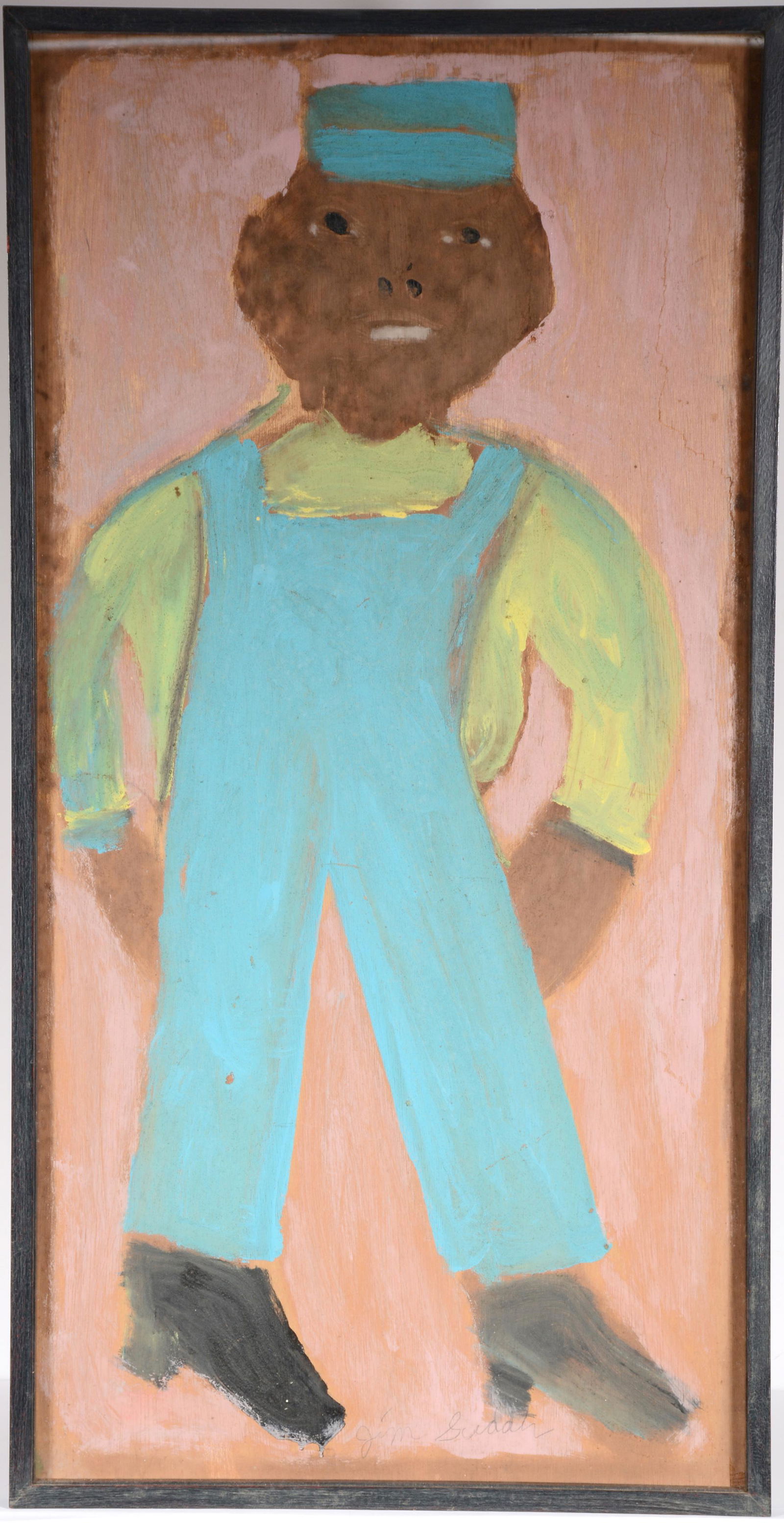 Jimmy Lee Sudduth. Self-Portrait. (1 of 5)