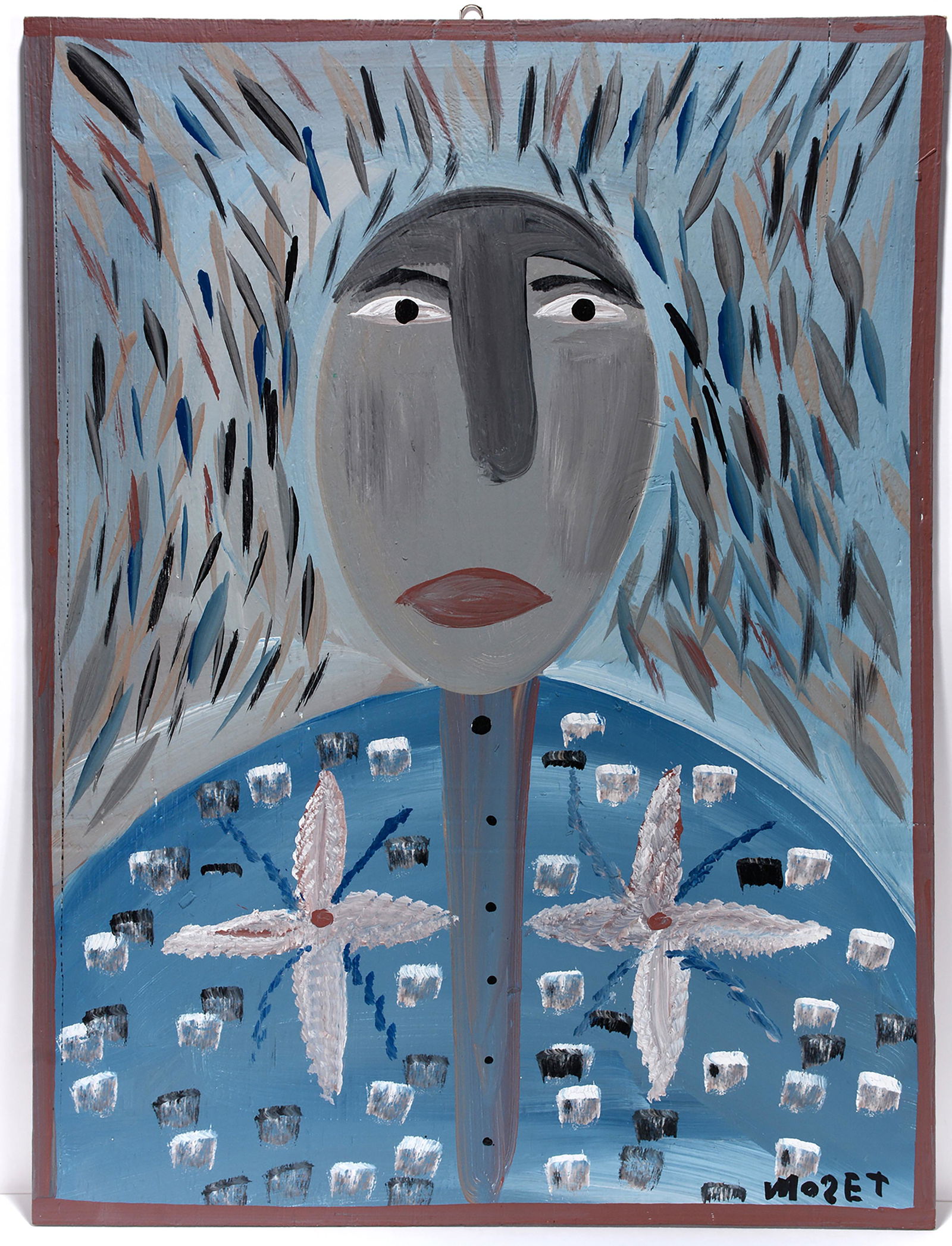 Mose Tolliver. Man in Flower Shirt. (1 of 2)