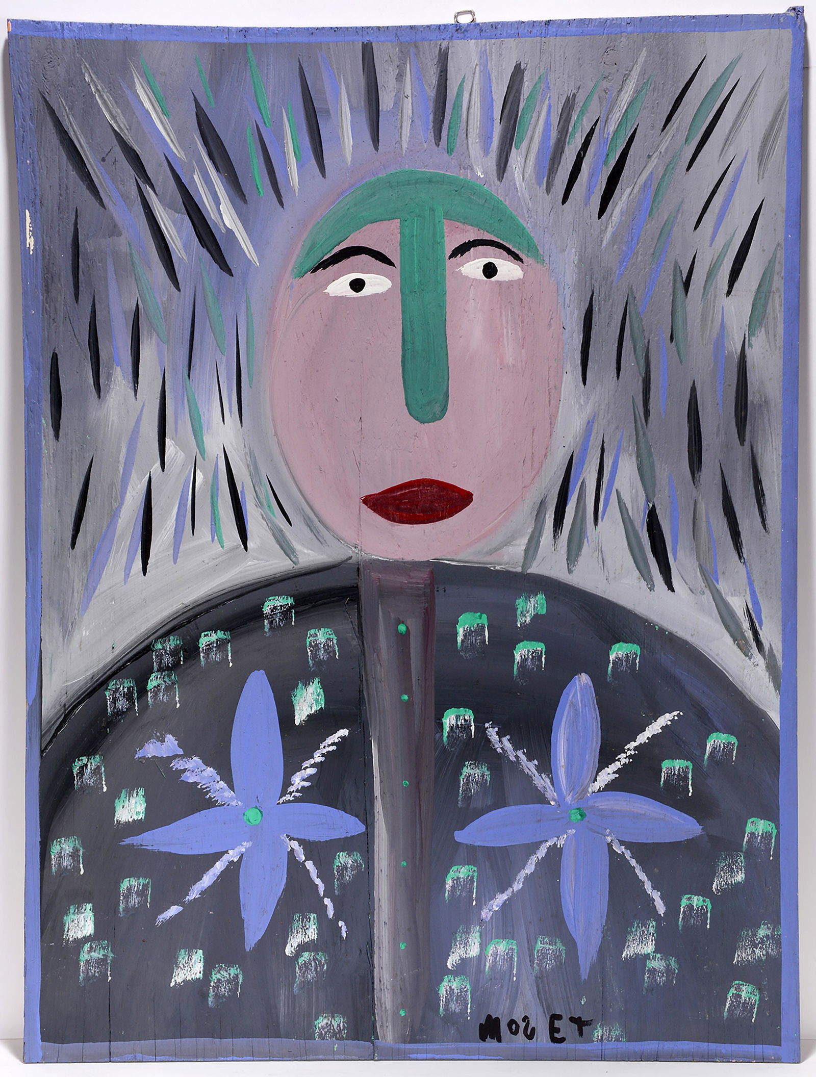 Mose Tolliver. Woman In Flower Top. (1 of 3)