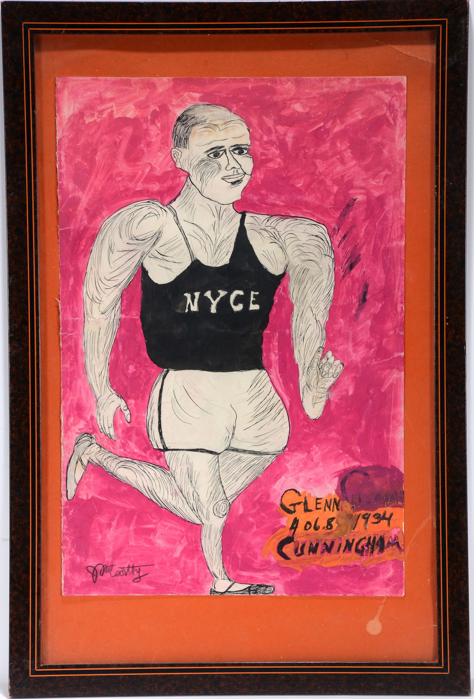 Justin McCarthy. Glenn Cunningham. (1 of 4)