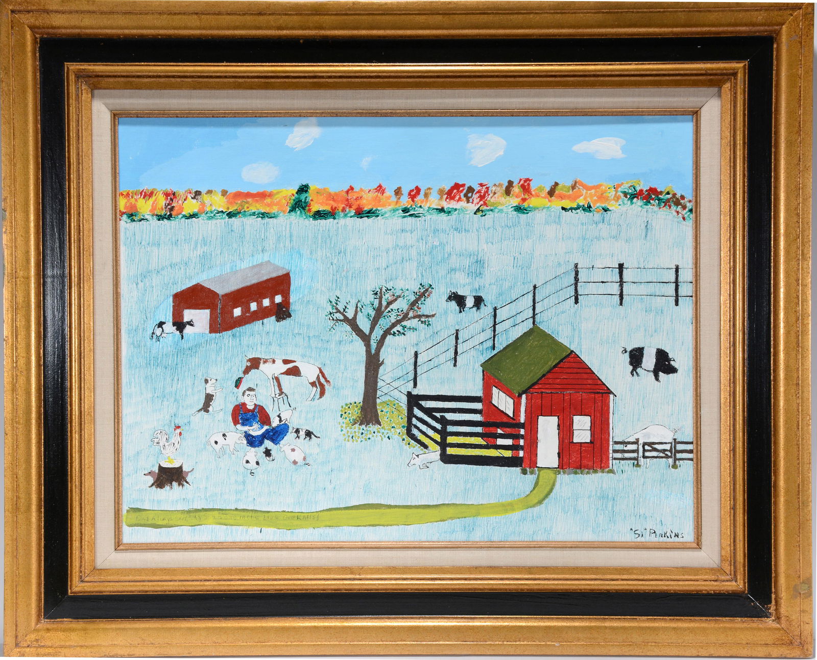 C.R. Perkins. My Son Is The One In Blue Overalls. (1 of 7)