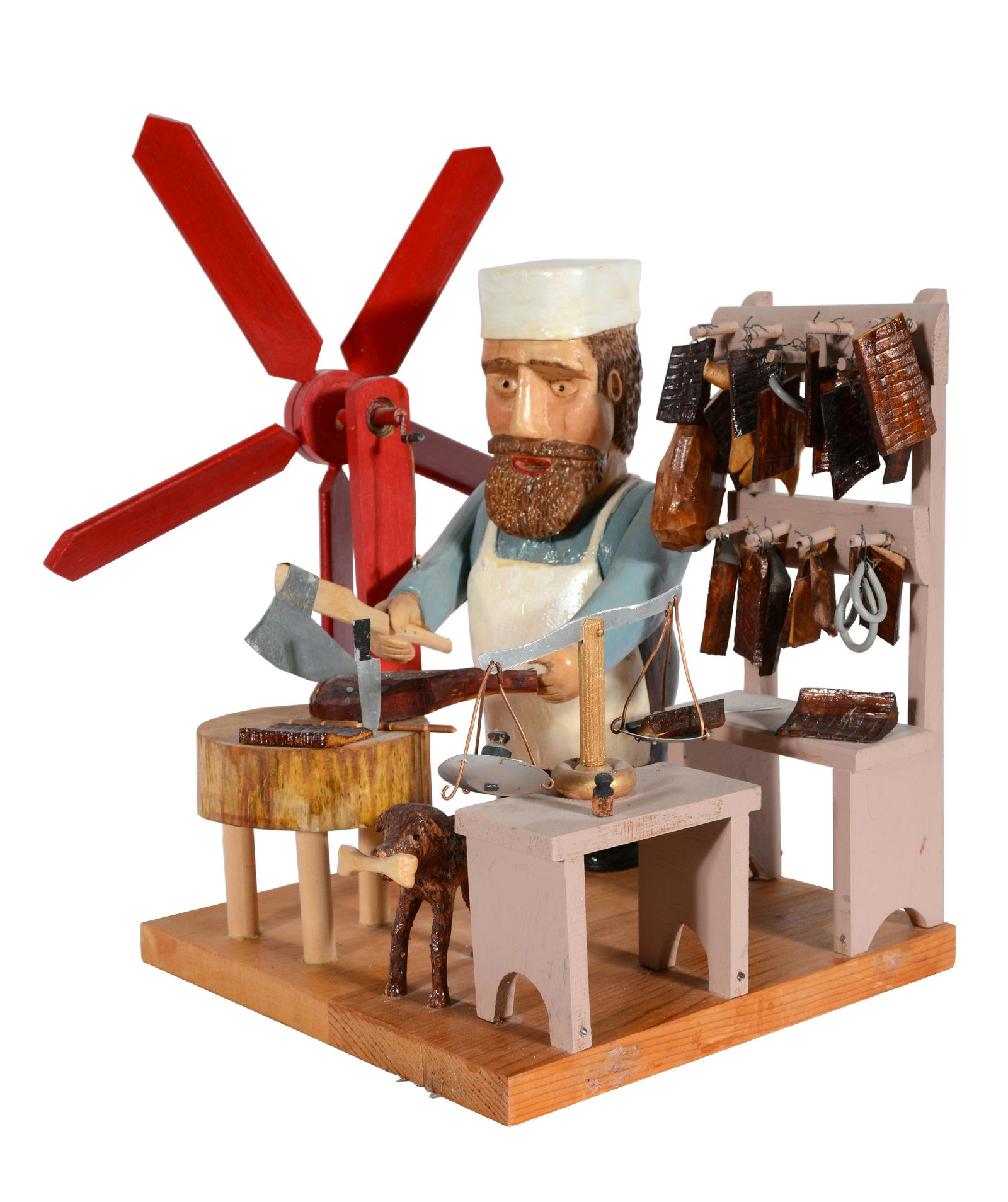 Ivan ‘John’ Bambic. Butcher Whirligig. (1 of 10)