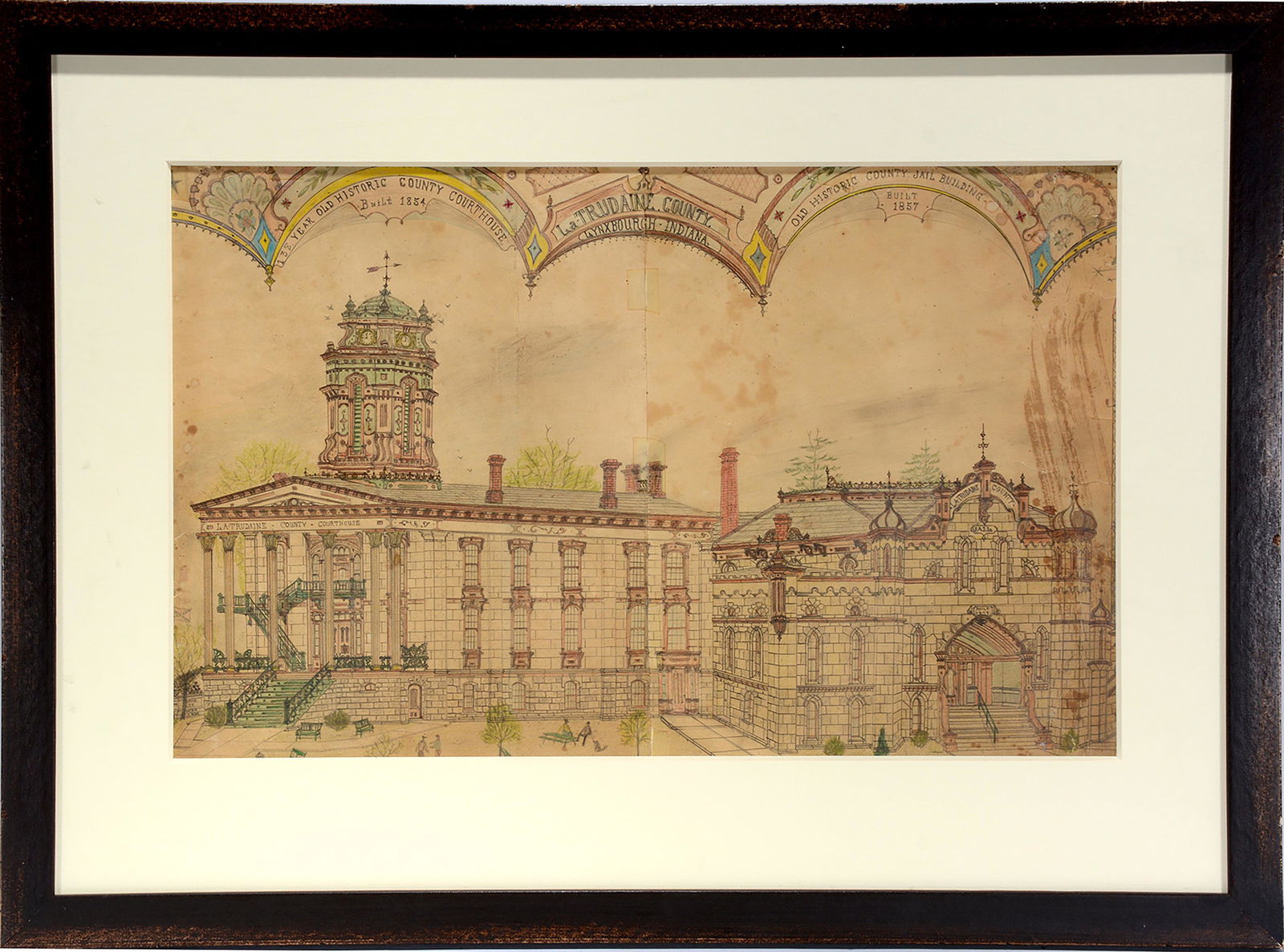 Jacques DuGlass. La Trudaine Co Court & Jail. (1 of 12)