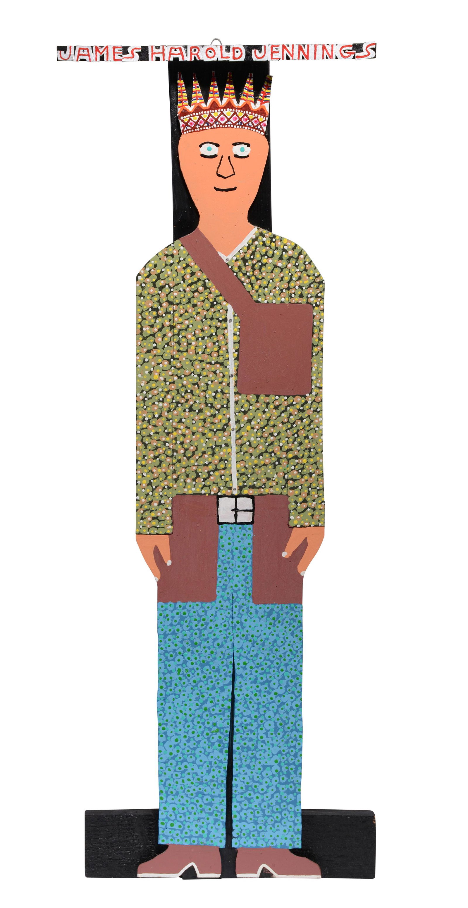 James Harold Jennings. Tall Self-Portrait. (1 of 6)