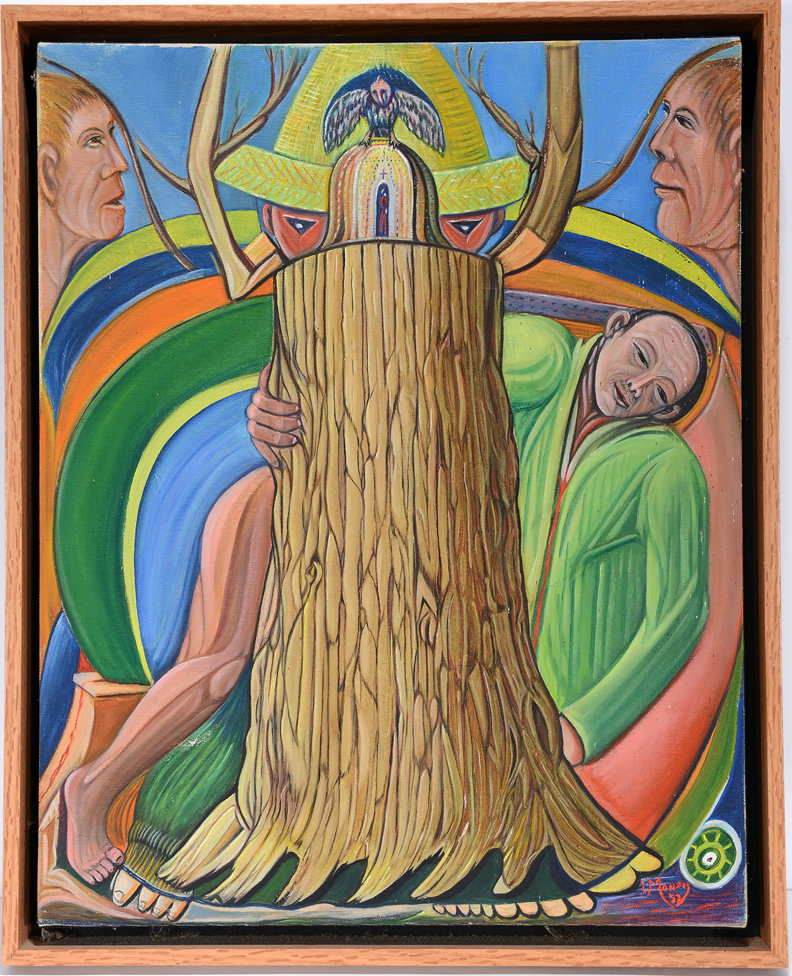 Louis Monza. Tree Of Life & Knowledge. (1 of 4)