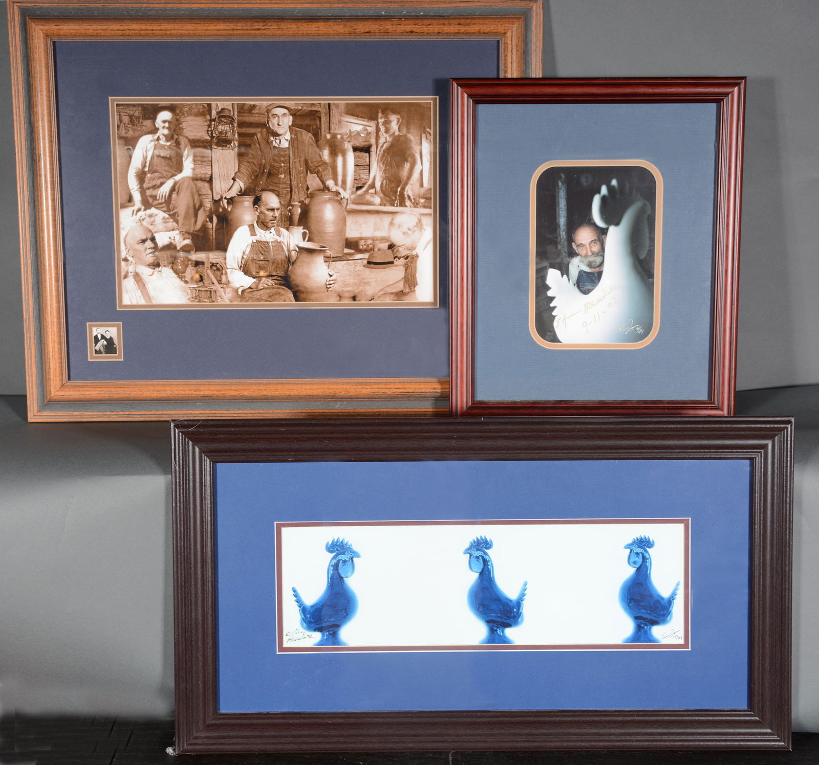 Three Photos of Meaders. (1 of 4)