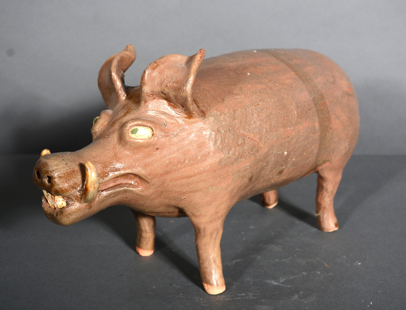 Reggie Meaders. Boar With Pinned Back Ears. (1 of 3)