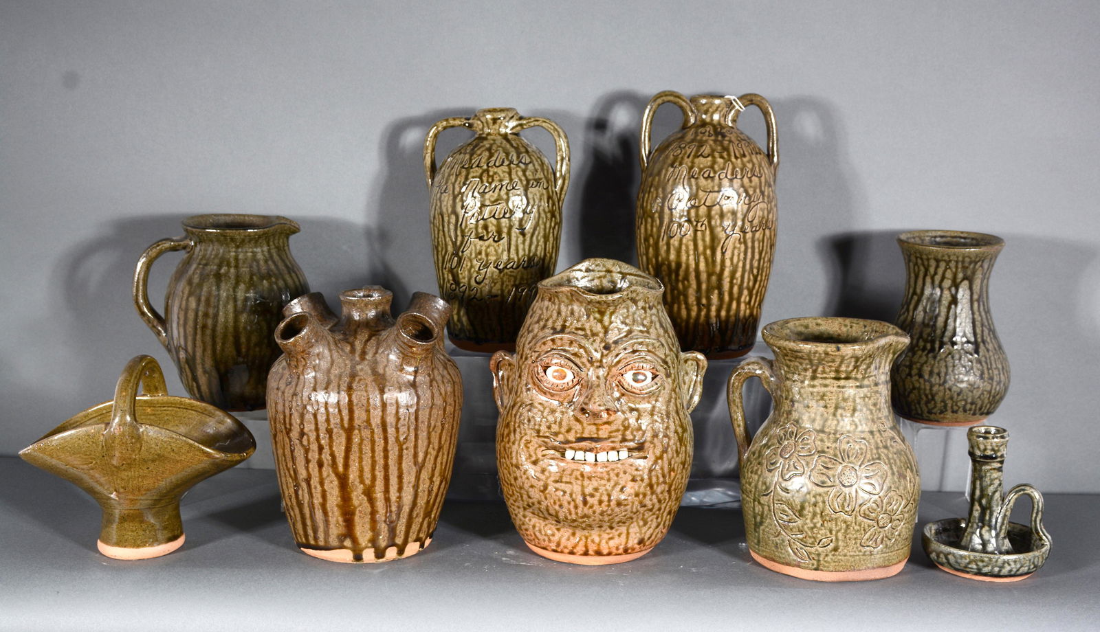 C.J. and Billie Meaders. Nine Works. (1 of 2)