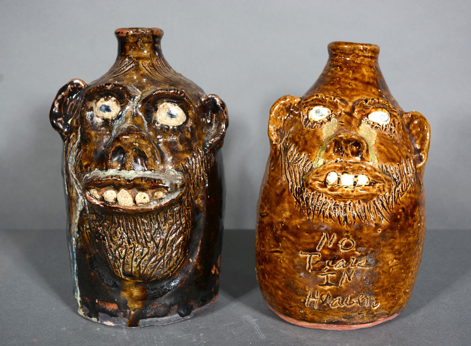 Marie Rogers. No Tears & Bearded Face Jugs. (1 of 2)