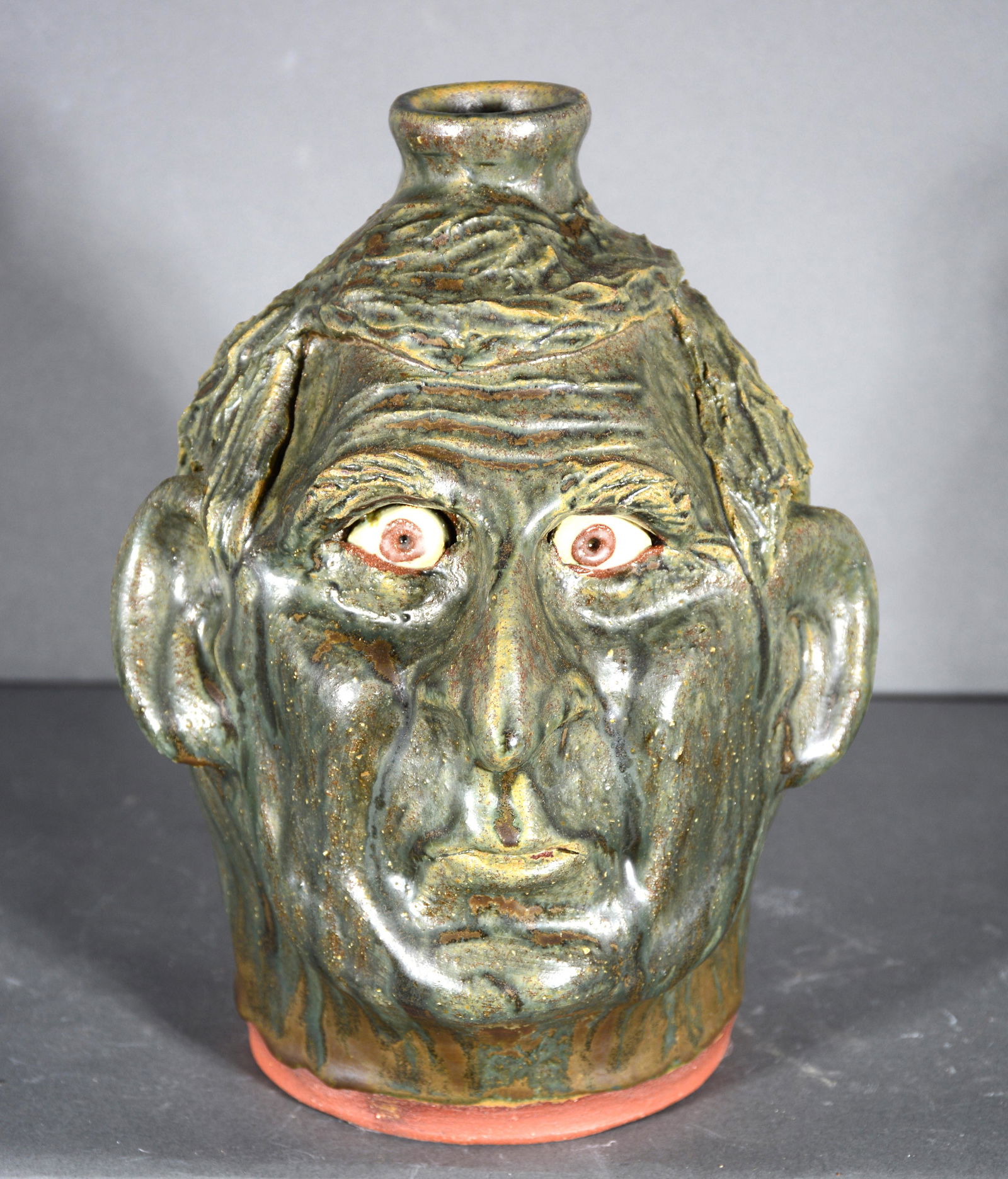 Brian Wilson. #1 George Bush Face Jug. (1 of 3)