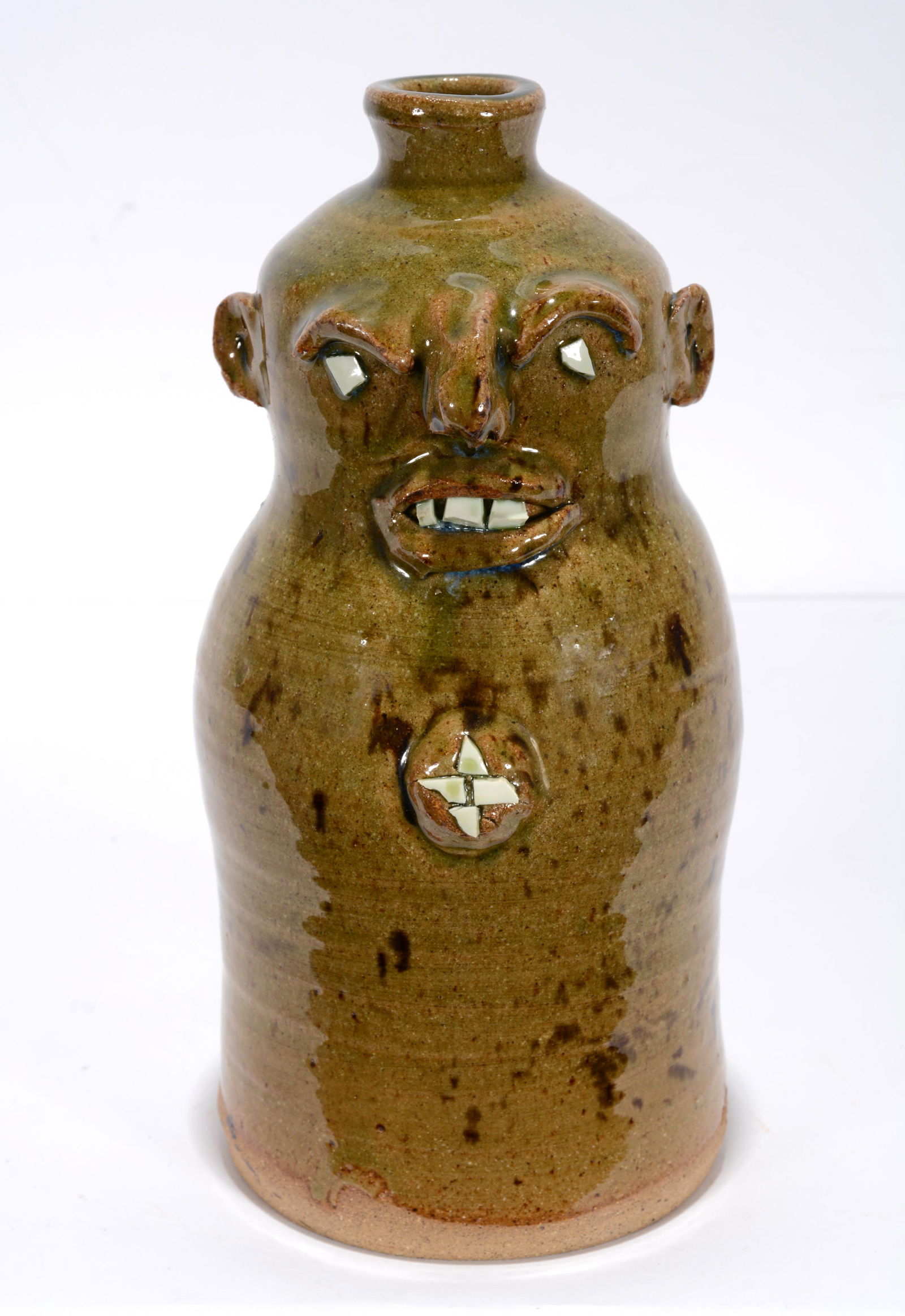 Ned Berry. Figural Jug. (1 of 3)