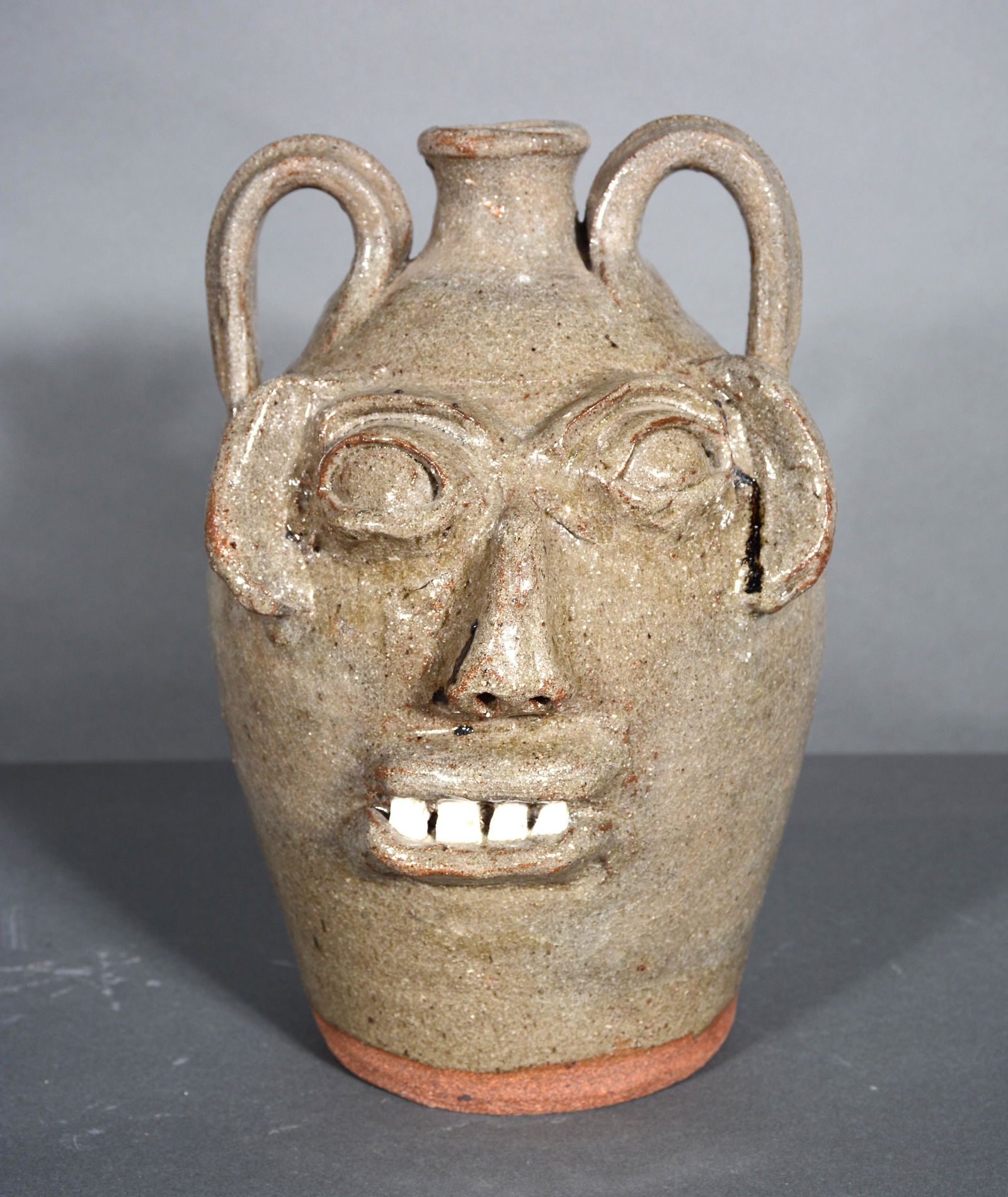 B.B. Craig. Light Colored Large Face Jug. (1 of 4)