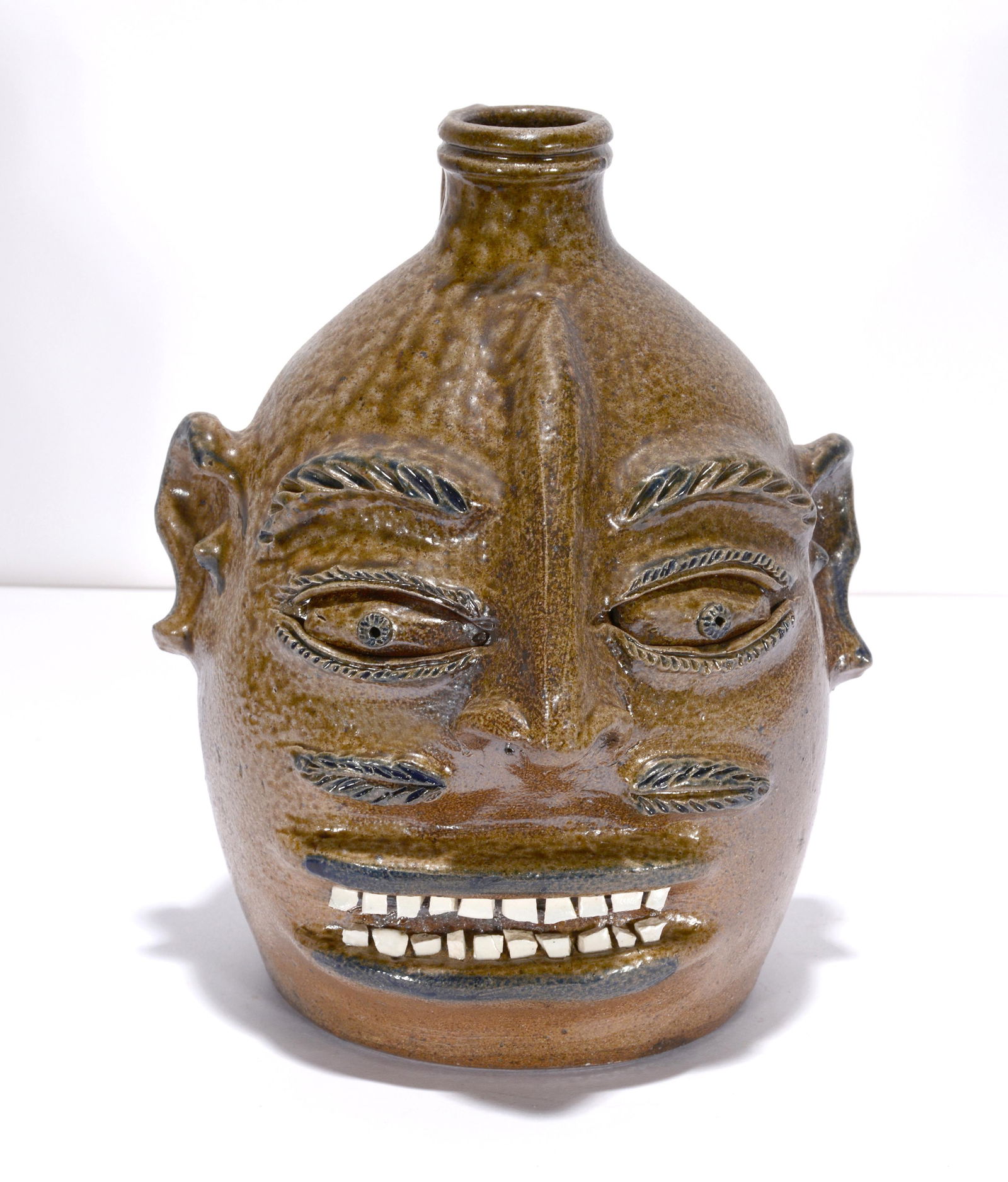 Billy Ray Hussey. Vanity Face Jug. (1 of 4)