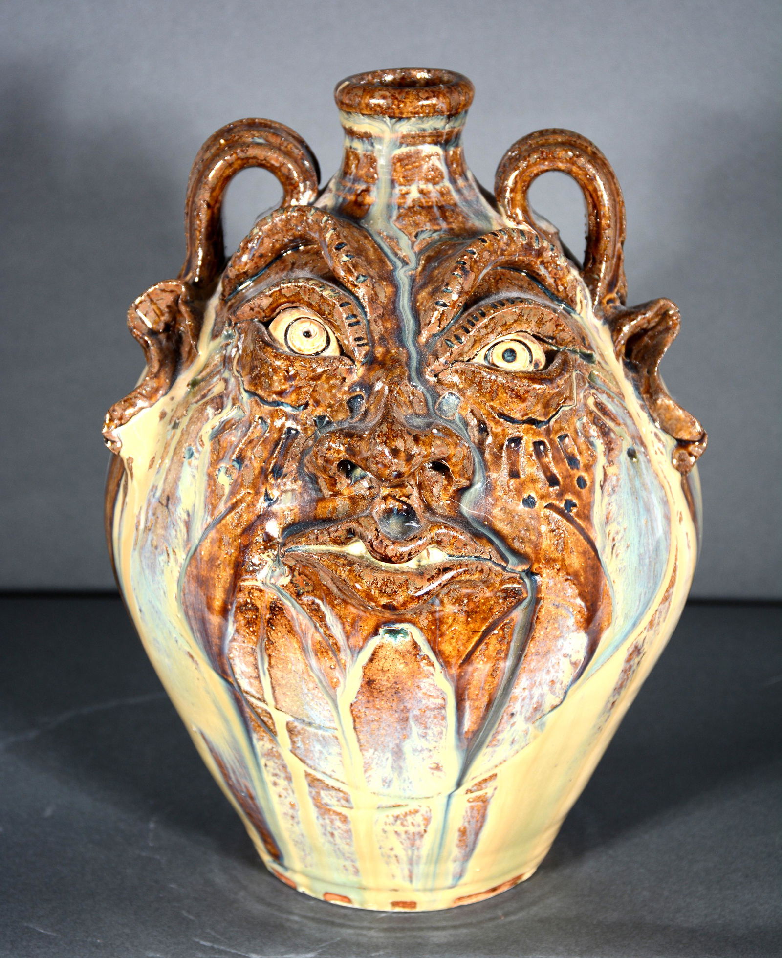 Kim Ellington. Face Jug. (1 of 4)