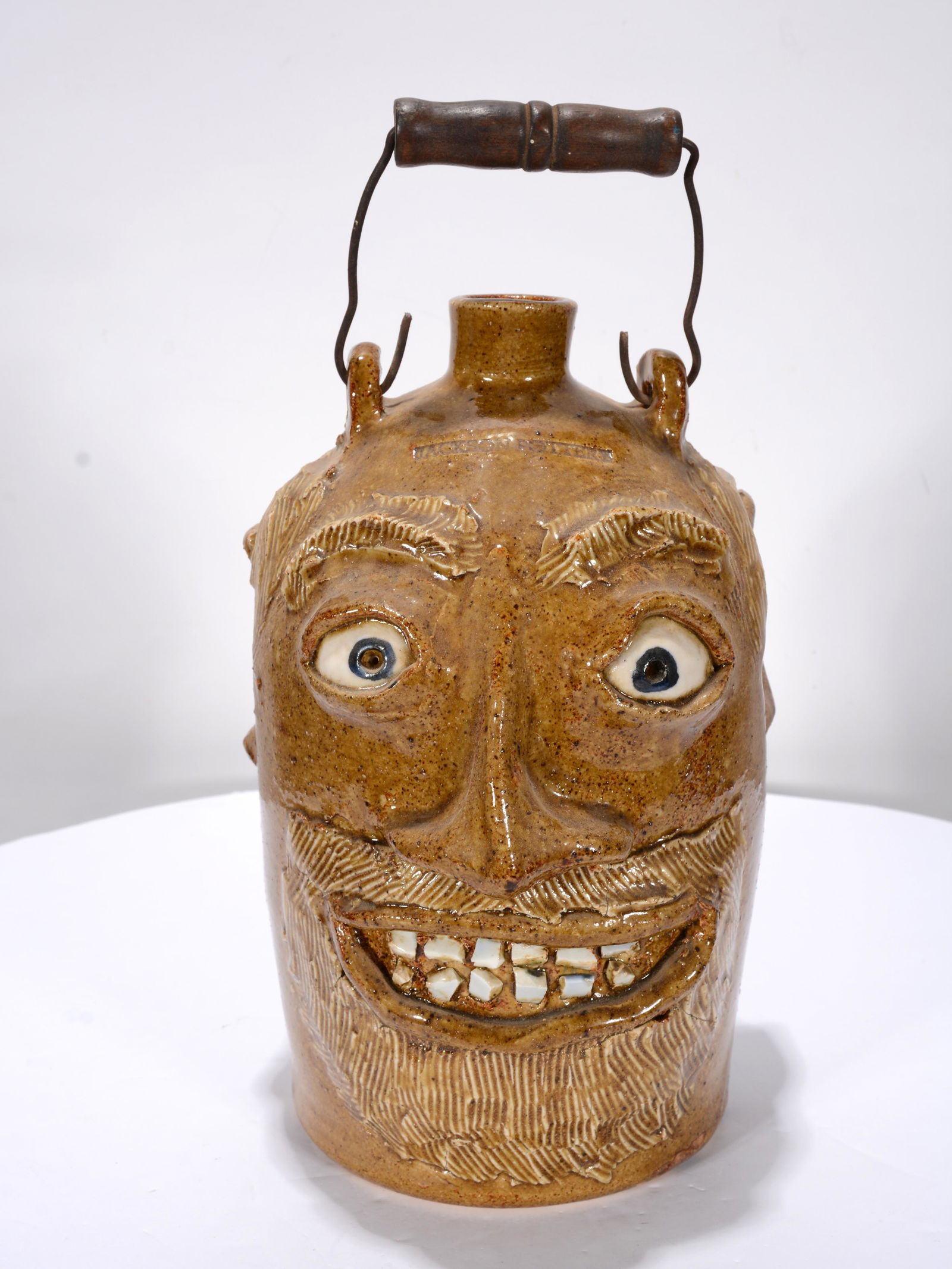 Robert Jackson. Face Jug. (1 of 3)